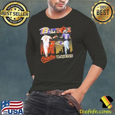 Baltimore Orioles Gunnar Henderson X Baltimore Ravens Lamar Jackson Shirt
