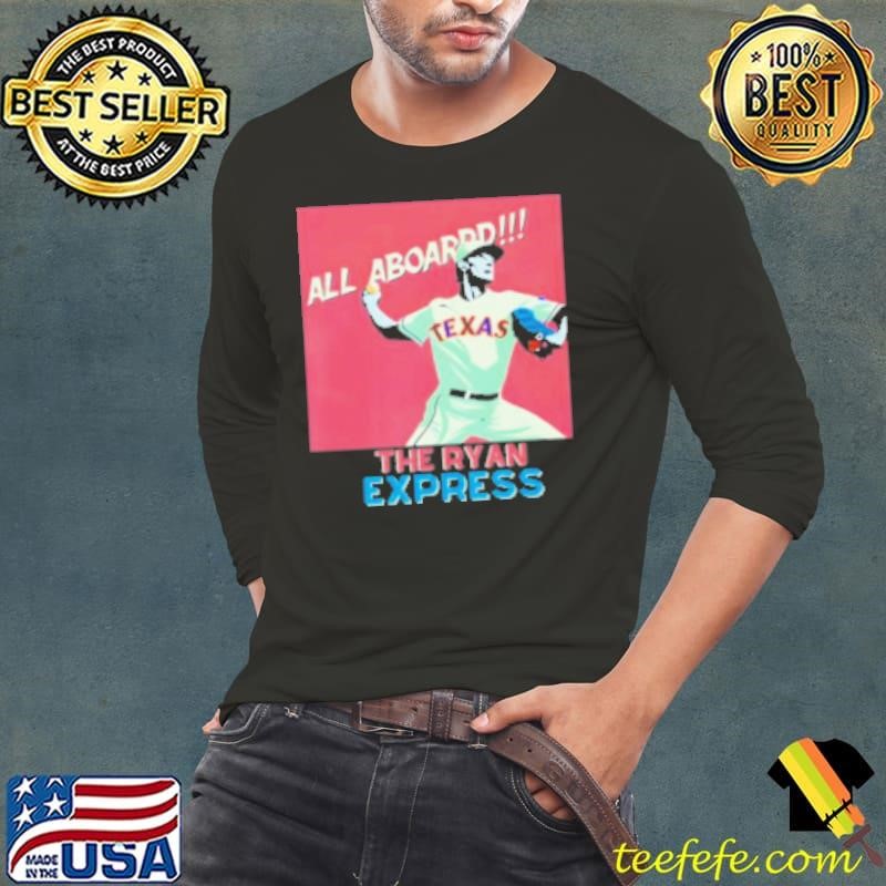 Baseball Fanatic Ryan Express Nolan Ryan MLB Texas Rangers Shirt