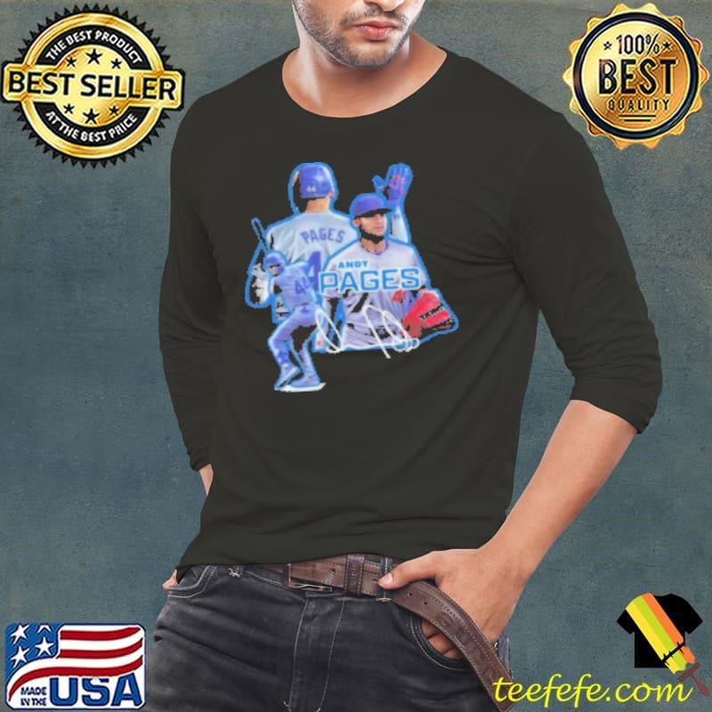 Best Andy Pages LA Dodgers Signature Shirt