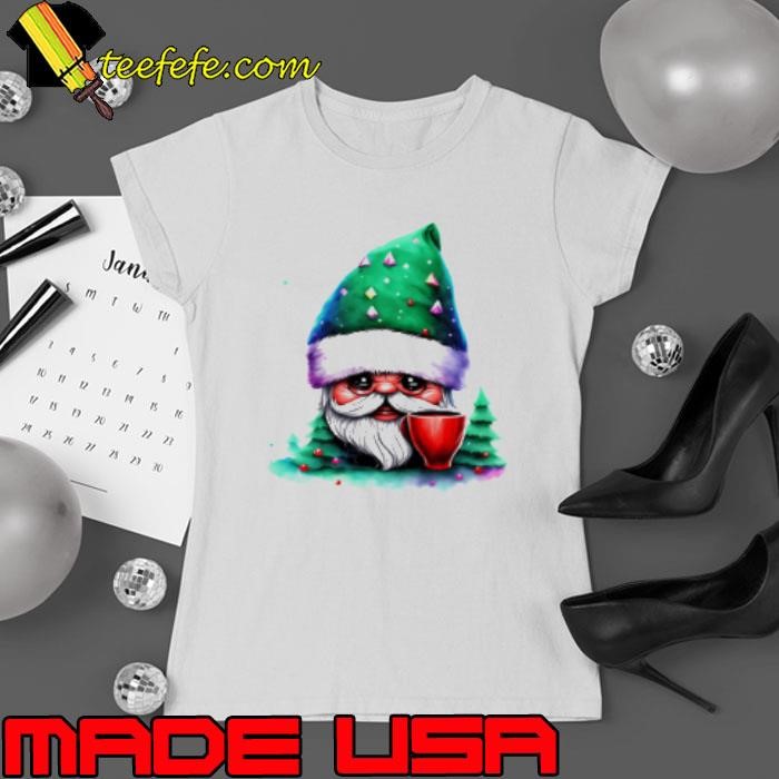 Best Cartoon gnome with red cup in front of trees Shirt