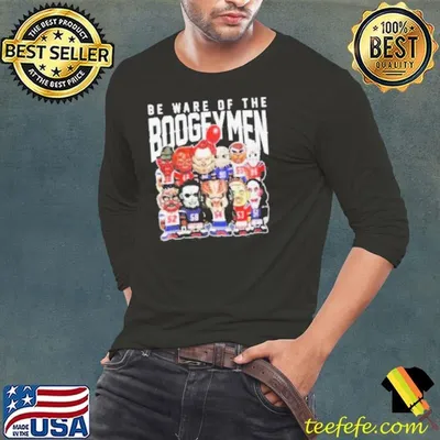 Beware Of The Boogeymen Halloween Characters Shirt
