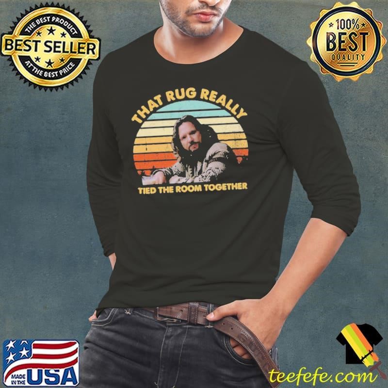Big Lebowski that rug really tied the room together vintage shirt