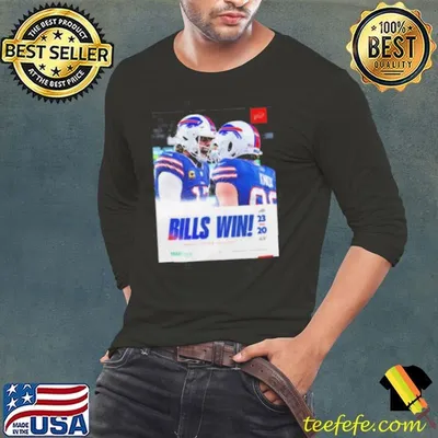 Bills Wins 23 20 Jets Final Score shirt