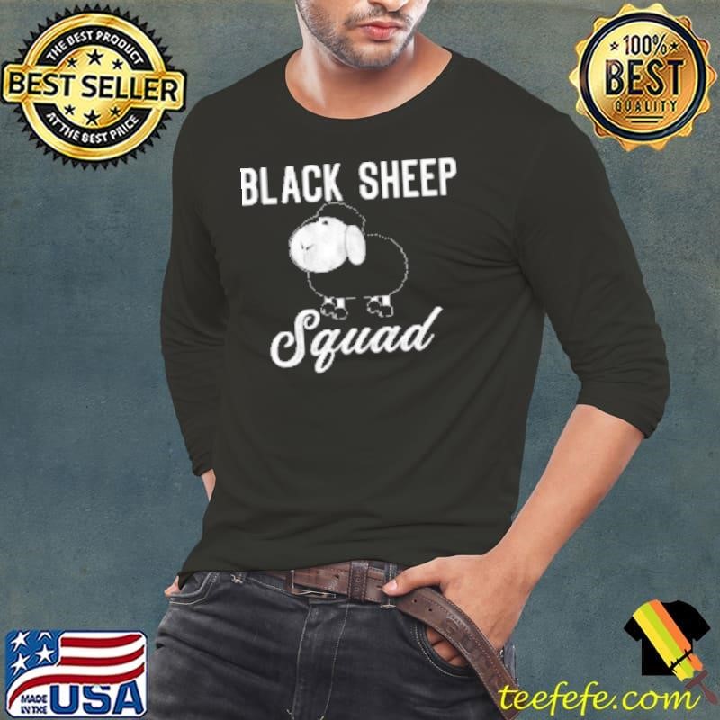 Black Sheep Squad Funny Black Sheep Long Sleeve Tee