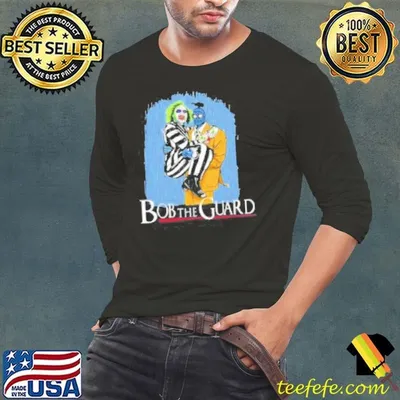 Bob The Shrinker Zombie Beetlejuice Bob The Guard Shirt