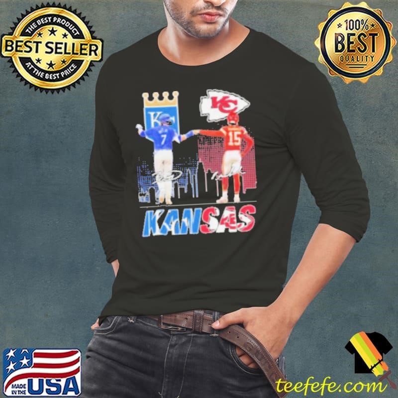 Bobby Witt Jr X Patrick Mahomes Kansas 2024 shirt