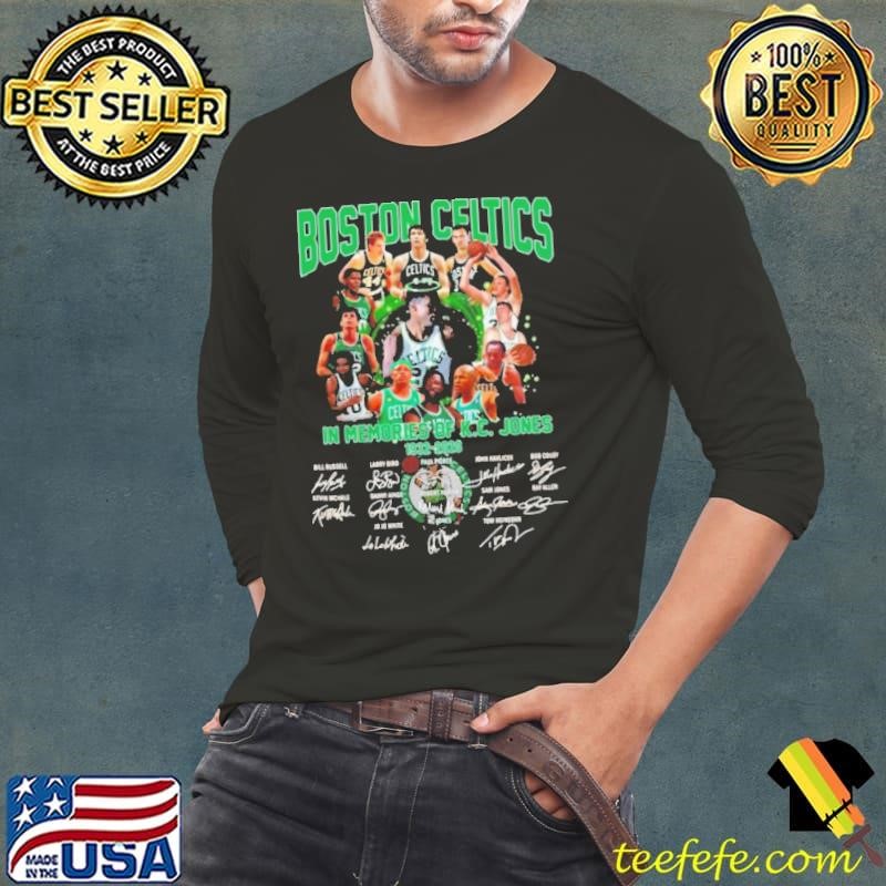 Boston Celtics In Memories Of K C Jones 1932 2020 Signatures shirt