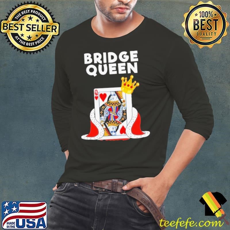 Bridge Card Game Queen Long Sleeve Tee