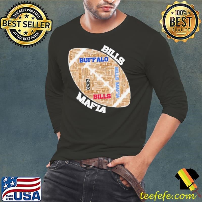 Buffalo Bills Mafia Yeldon 2020 Rugby Ball Long Sleeve Tee