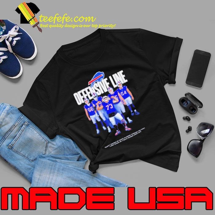 Buffalo Bills Offensive Line Love For The Big Shirt