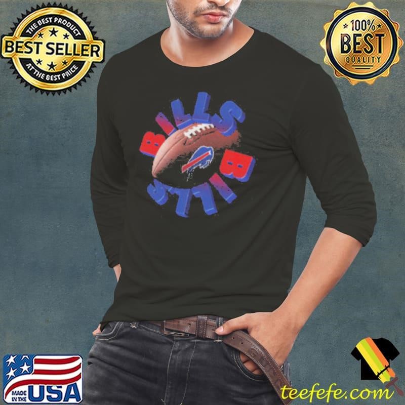 Buffalo Bills Spiral Heavyweight T Shirt