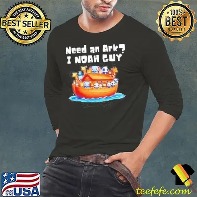 Cartoon Animal Need An Ark I Noah Guy Christian Funny Gifts Cartoon Shirt