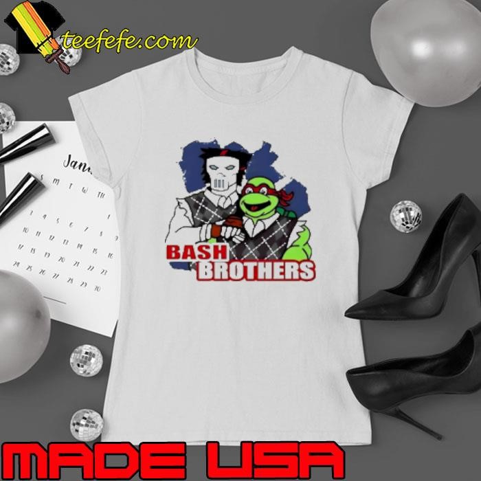 Casey Jones And Raphael Turtle Bash Brothers Ladies tee