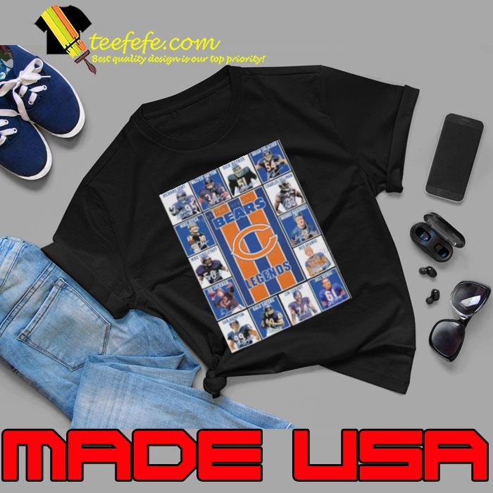 Chicago Bears Legends Players Blanket Unisex