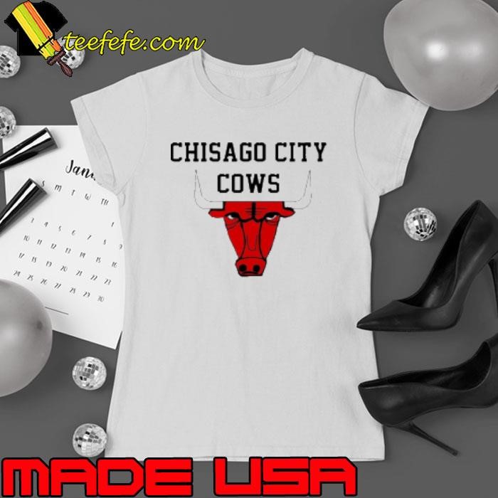 Chisago City Cows logo Ladies tee