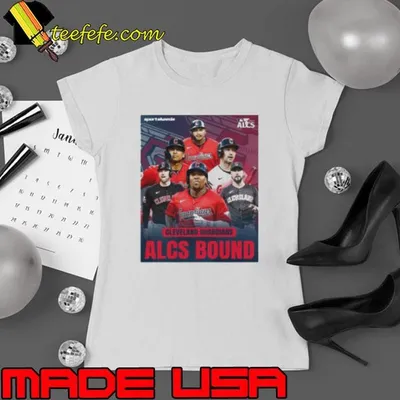 Cleveland Guardians ALCS Bound World Series 2024 MLB Postseason Poster shirt