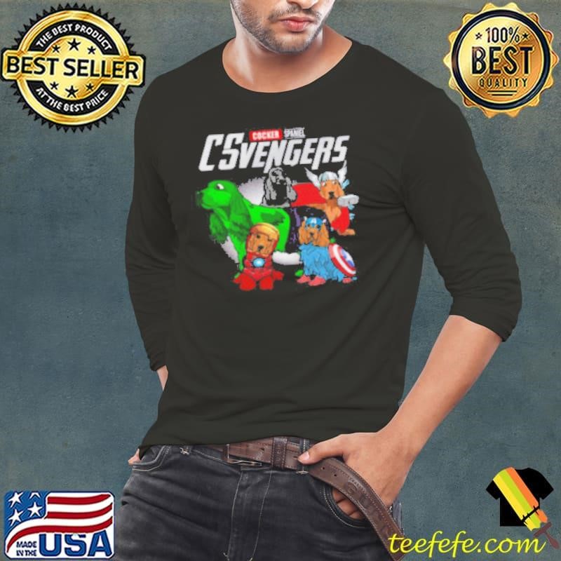 Cocker Spaniel CSvengers Marvel Avengers Endgame Shirt