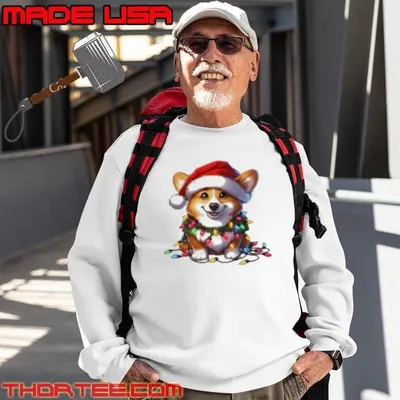 Corgi Dog Christmas Shirt