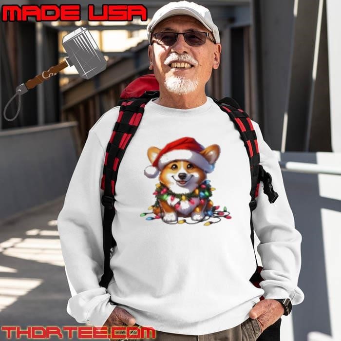 Corgi Dog Christmas Shirt