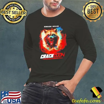Crackcoon crack kills movie graphic Shirt