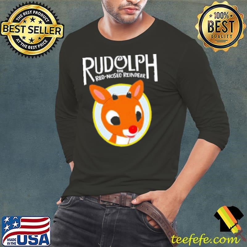 Cute Rudolph The Red Nosed Reindeer Christmas Tree Shirt