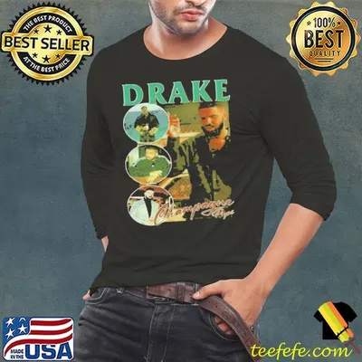 DRAKE champagne Life Hip Hop Rap Vintage Retro 90s shirt