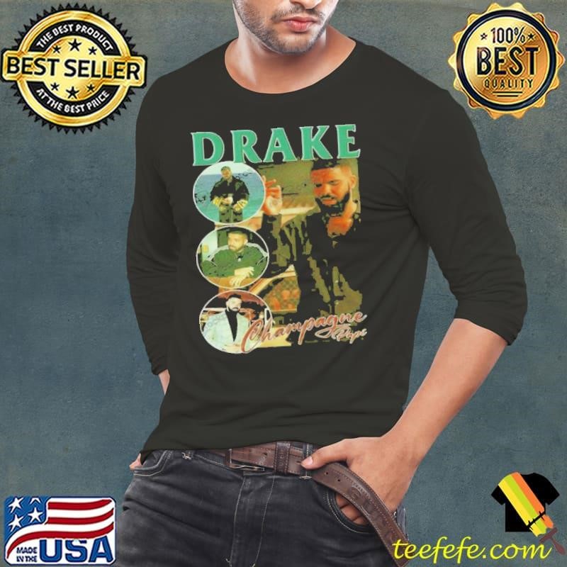DRAKE champagne Life Hip Hop Rap Vintage Retro 90s shirt