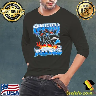 David Montgomery Detroit Lions double winner angry runs 2024 Shirt