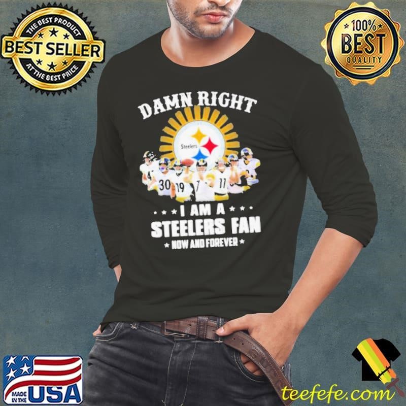 Dawn Right I Am I Steelers Fan Now And Forever Rugby shirt