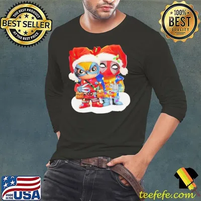 Deadpool And Wolverine Super Heroes Christmas shirt