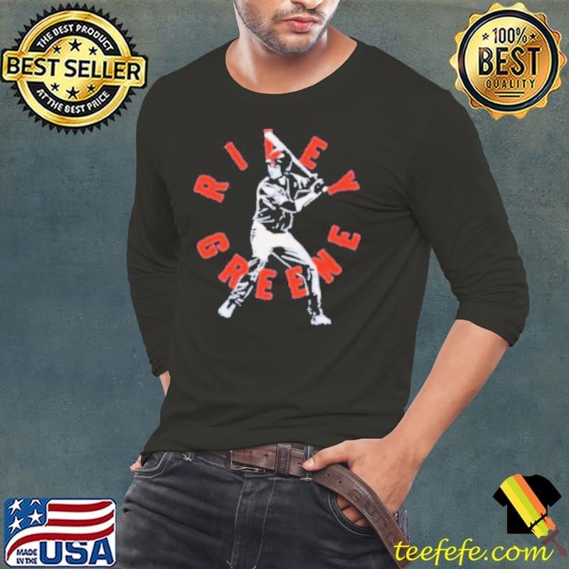 Detroit Tigers Riley Greene Baseball Team Swing Pose Shirt