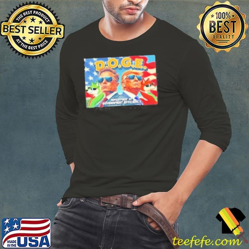 Doge Elon Vs Trump Department Of Government Efficiency Shirt