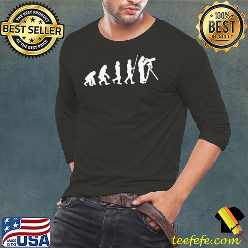 Evolution Of Astronomer Long Sleeve Tee