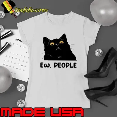 Ex People Funny Cat Surprise Shirt