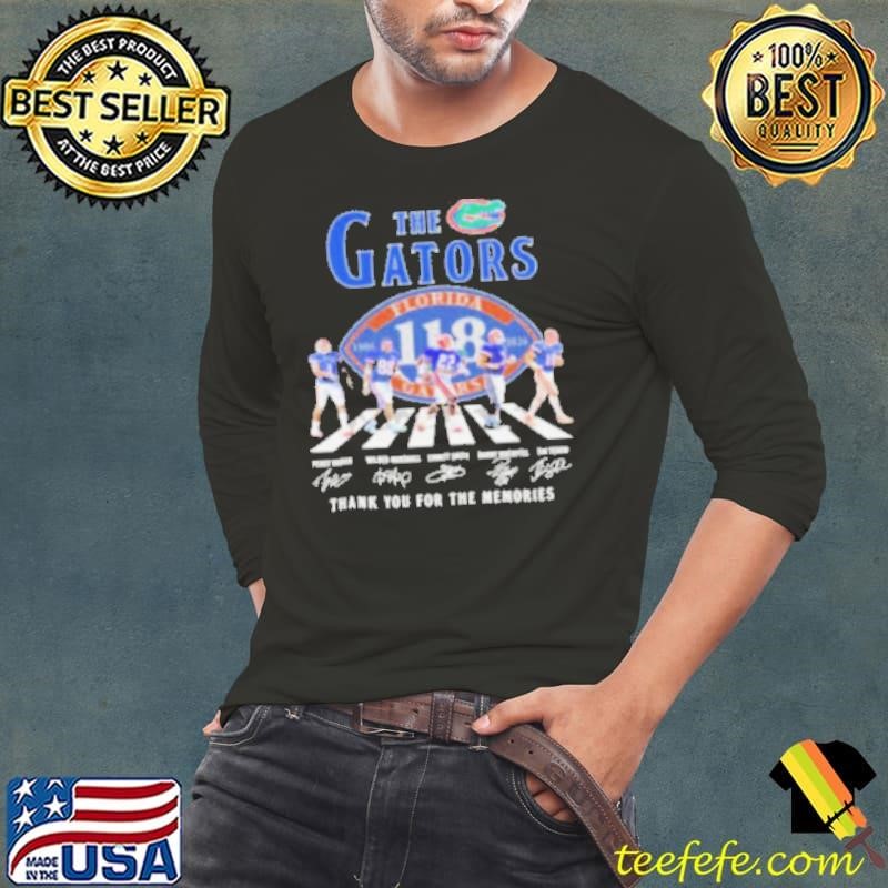 Florida Gators 118 Years Of The Gators 1906 2024 Thank You Shirt