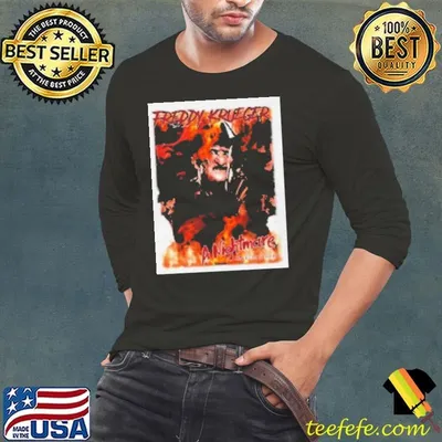 Freddy Krueger A Nightmare On Elm Street Graphic Shirt