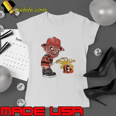 Freddy Krueger Cleveland Browns Piss On Cincinnati Bengals Halloween 2024 NFL Shirt