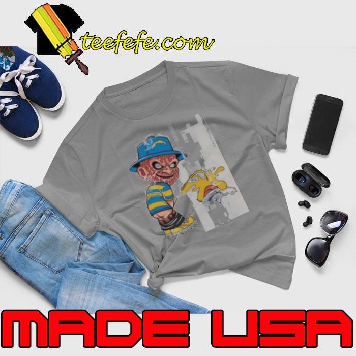 Freddy Krueger Los Angeles Chargers Piss On Denver Broncos Halloween 2024 NFL Unisex