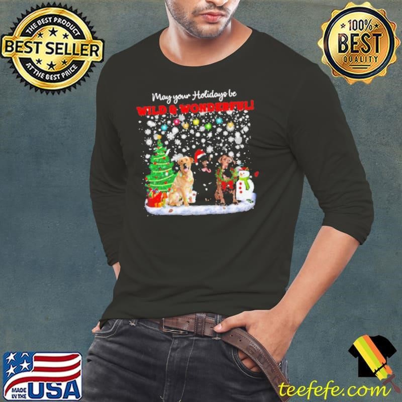 Funny Labrador Retriever Wild And Wonderful Dog Lover Crewneck Ugly Christmas shirt