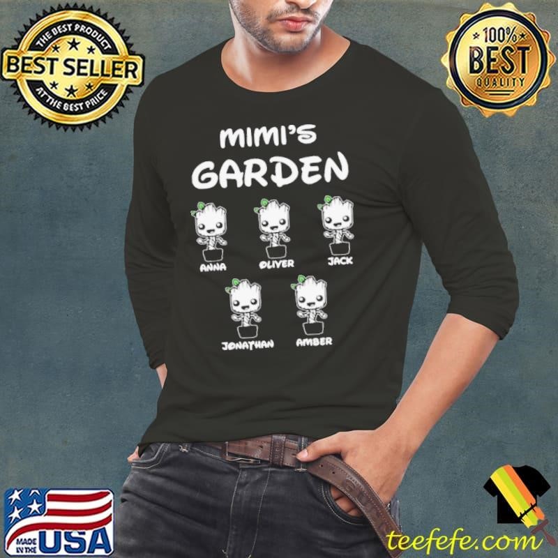 Funny Mimis Garden Groot Anna Oliver Jack Jonathan Amber shirt