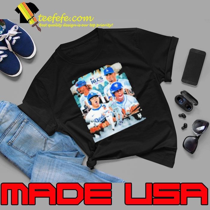 Funny New York Mets vs Los Angeles Dodgers 2024 NLCS Collage MLB Unisex
