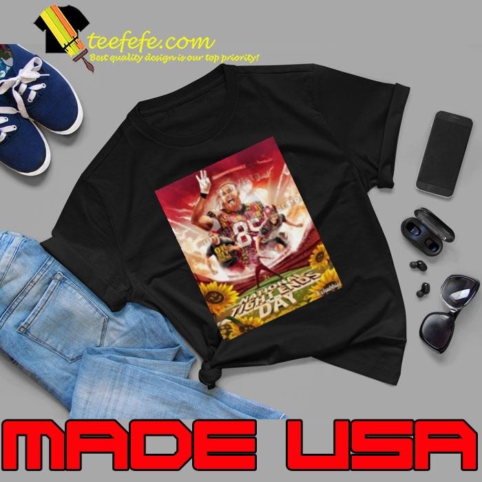 George Kittle San Francisco 49ers National Tight Ends Day 2024 Be Great Today Poster Unisex