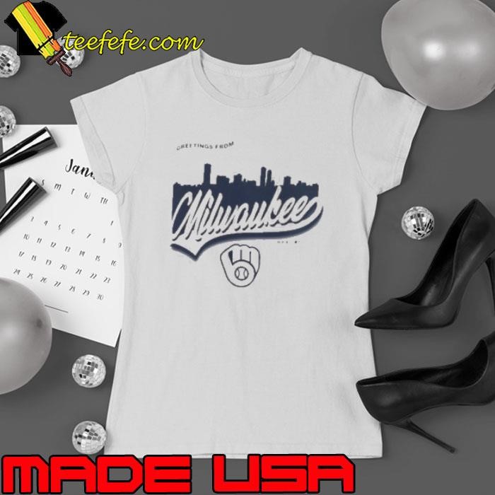 Getting From Skyline Milwaukee Brewers Shirt