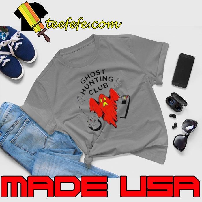 Ghost hunting club Halloween Shirt