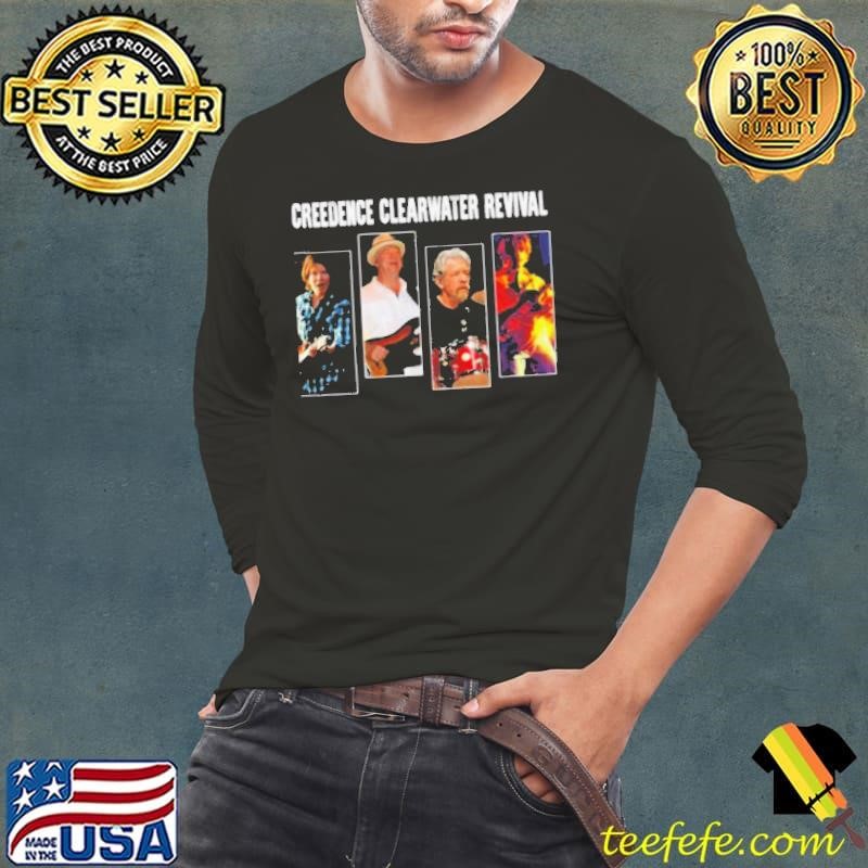 Graphic Creedence Clearwater Revival In Concert Camiseta Ajustable shirt