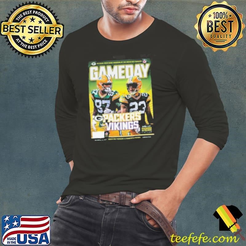 Green Bay Packers Vs Minnesota Vikings Official Game Day 2024 Long Sleeve Tee