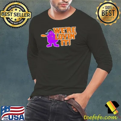 Grimace LFGM We'Re Lovin' It Shirt