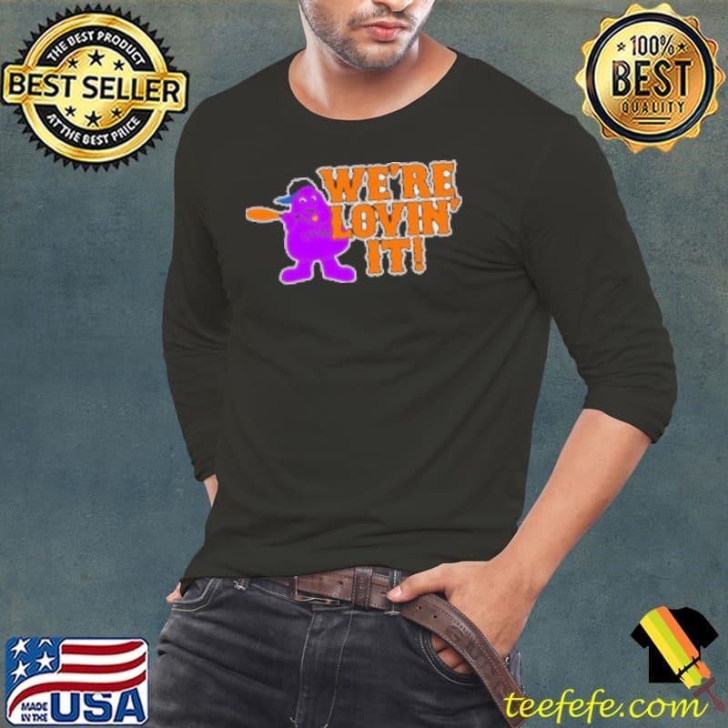 Grimace LFGM We'Re Lovin' It Shirt