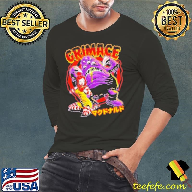 Grimace monster cartoon halloween Shirt