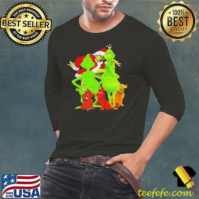 Grinch And Dog Merry Christmas shirt
